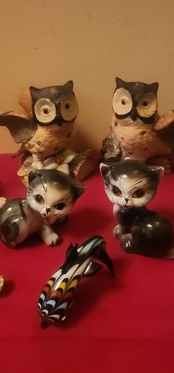 Assortment of Animal & Bird Figurines