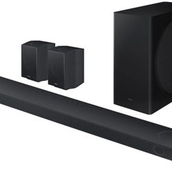Samsung HW-Q930D/ZA 9.1.4 Channel Q-Series Soundbar with Wireless Subwoofer and Rear Speakers