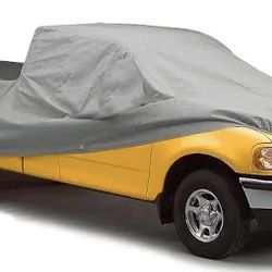 Custom fit car cover for shot bed