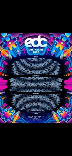EDC Shuttle pass (Mid Strip)