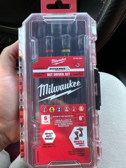Nut driver set 6pc