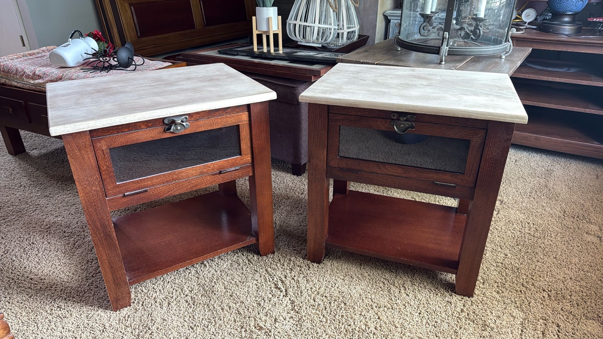 Set Of Night Stands Or Side Tables