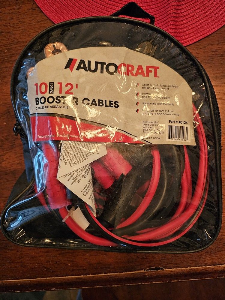 Jump Start Booster Cables Brand New