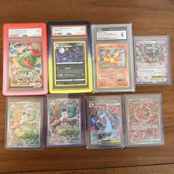 Pokemon Cards Graded And Raw 
