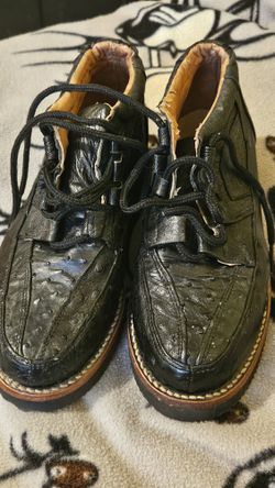 Zapatos De  Avestruz