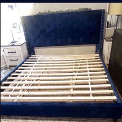King Bed  Frame  $400