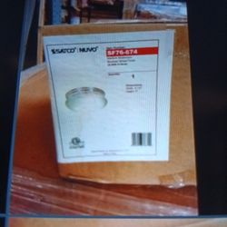 Nuvo Medium Mushroom Brushed Nickel Finish Light Fixtures $25 per piece Qty-6