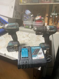 makita18v 1 battery 5.0ah and Charger