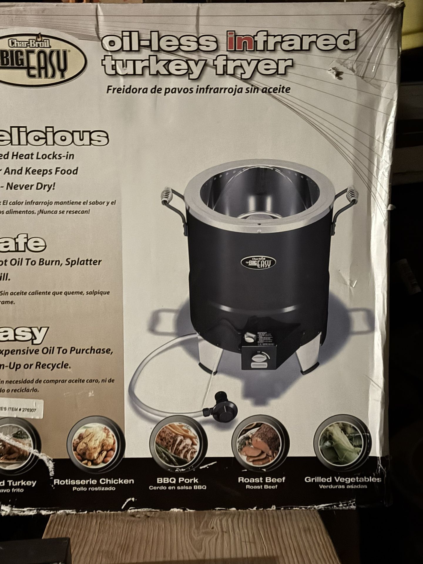 Infrared turkey fryer