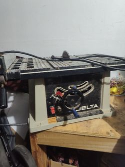 Delta table saw.