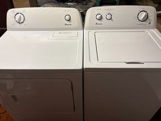 WASHER AND DRYER WORKS GREAT CAN DELIVER