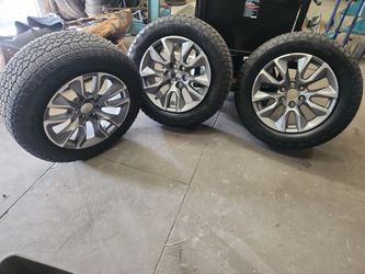 2020 Rst Silverado Set Of Wheels And Tires