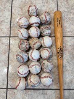 Youth Tee Ball Bat and Baseballs bundle