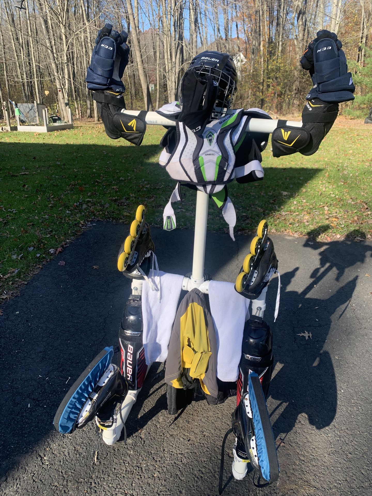 Hockey Gear Drying Rack