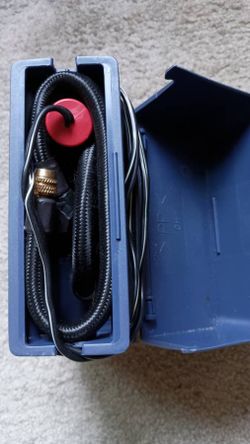 Portable Air Pump Inflator Compressor with 12V Power Outlet Input