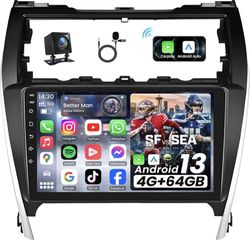 Car Radio Stereo for Toyota Camry 2012-2014,10" Android 13 1280 * 800 Touchscreen Head Unit,Wireless CarPlay & Android Auto,5GWIFI, GPS Navigation,108