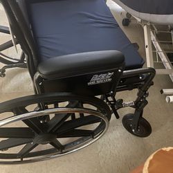 Almost New , Wide Wheelchair 
