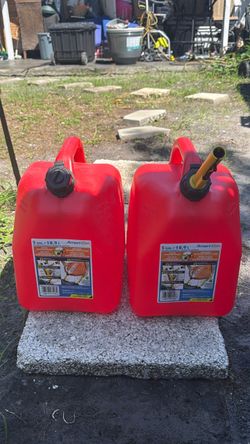 Ameri-Can 5 Gallon Gas Cans – Set of 2