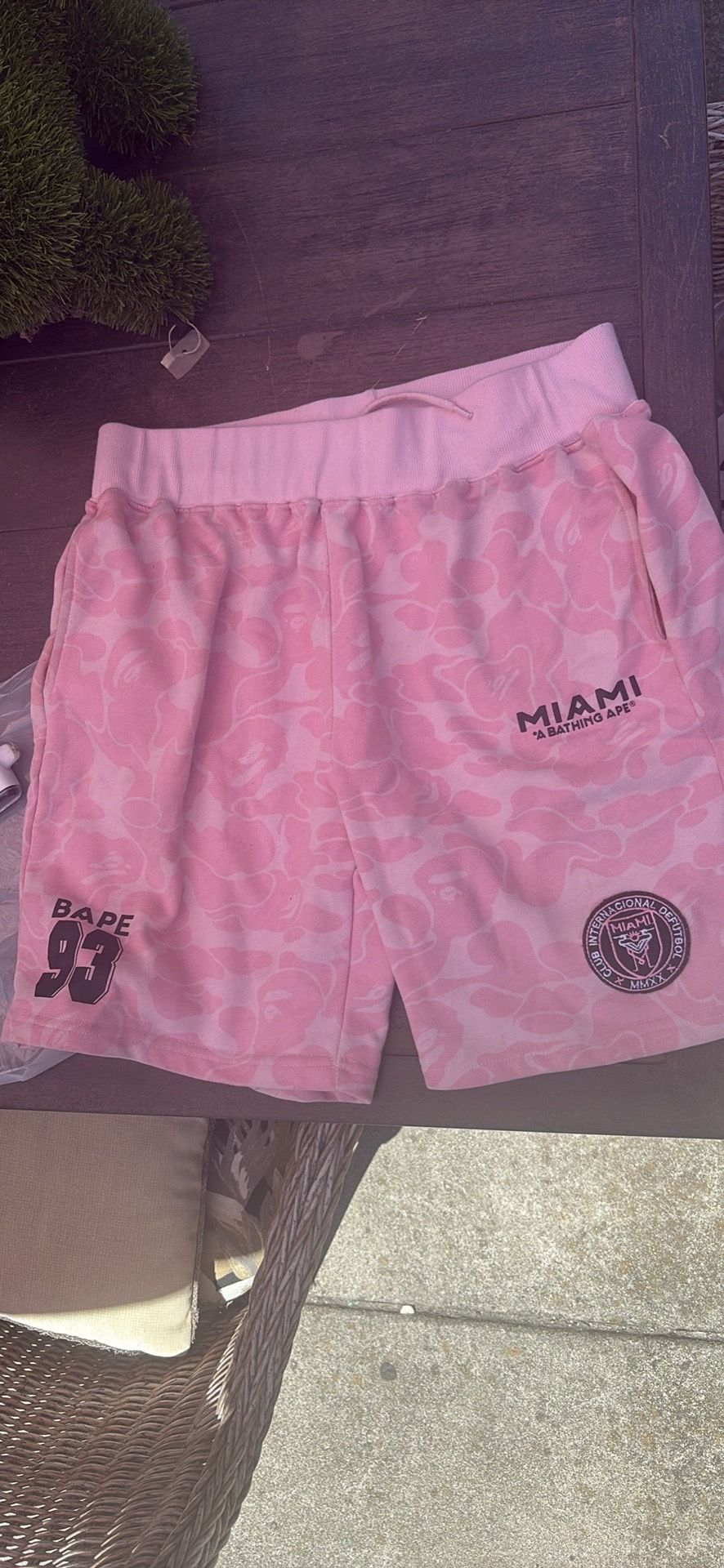 Bathing ape shorts