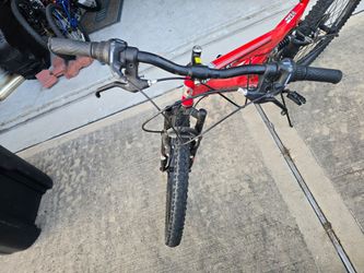 24 in bike red age 12 and up