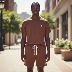 Polo Ralph Lauren Men’s Short Set Brown