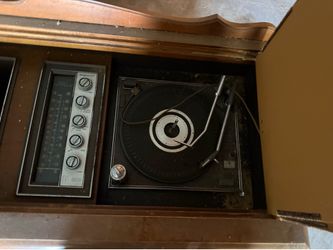 Record player vintage furniture