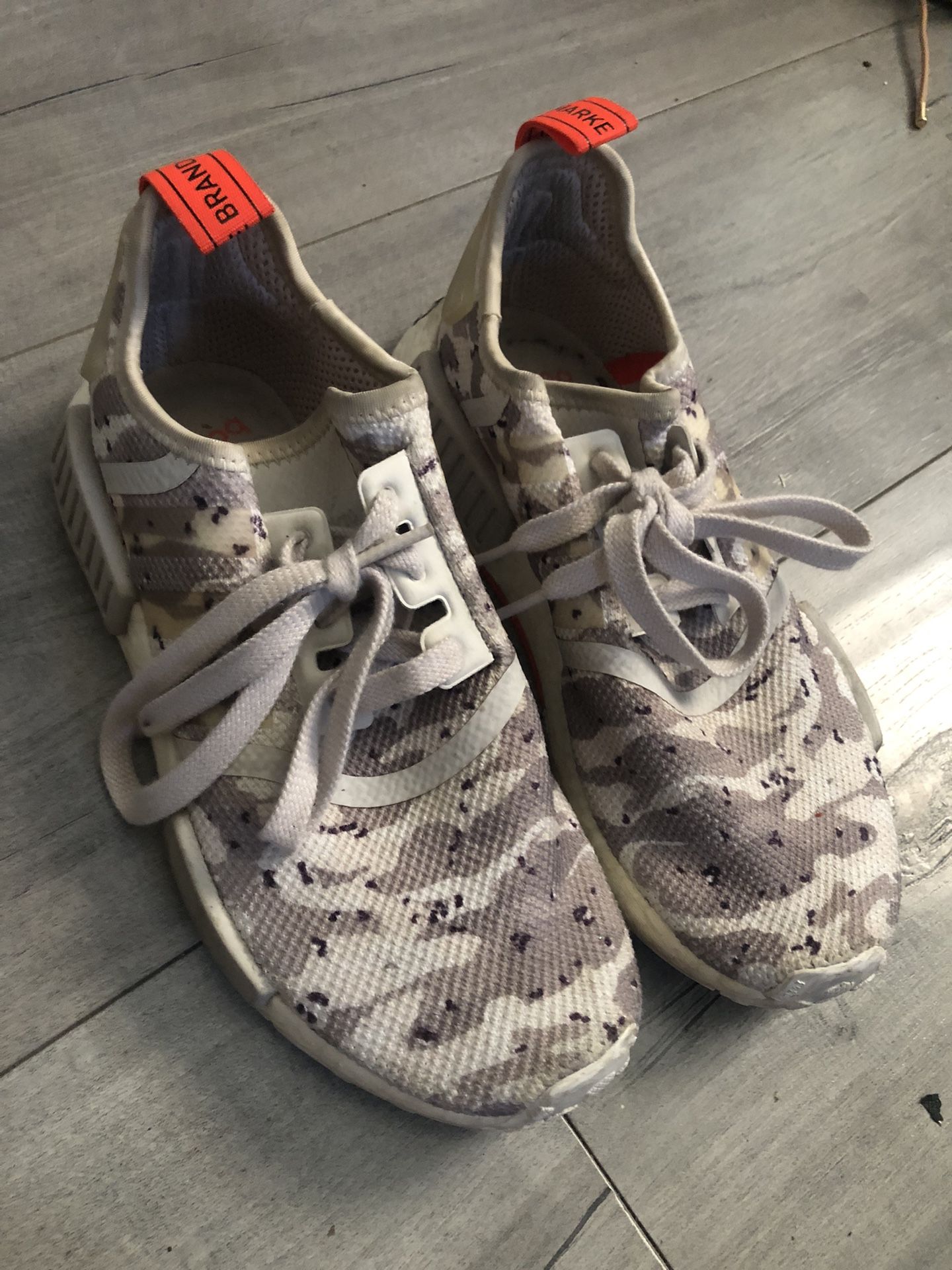 Shoes Dirty Nmd Adidas NMD_R2 Cloud White Men's Running Shoes