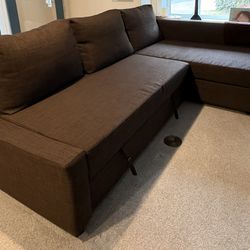 FREE   IKEA  FRIHETEN Sleeper sectional,3 seat w/storage
