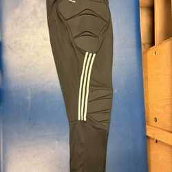 New Adidas Tierro Goalkeeper Padded Pants Size XL Black Climalite Soccer