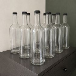 12-Pack Glass Bottle & Cap Set from Amazon