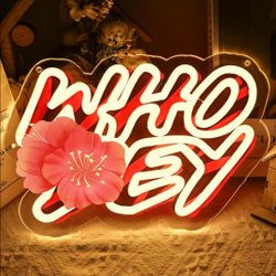 Who Dey Cincinnati Bengals Led Neon Sign