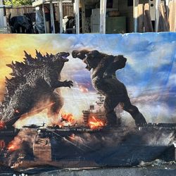 Godzilla V King Kong Wall Decor 