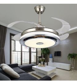 42” 4 blade LED smart ceiling fan with remote