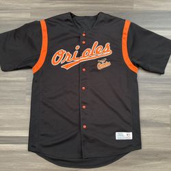 Dynasty Baltimore Orioles Orange Black MLB Baseball Stitched Jersey Men’s Large  100% authentic. Like new condition.   The Dynasty Baltimore Orioles O