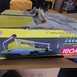 Ryobi Wet Tile Saw