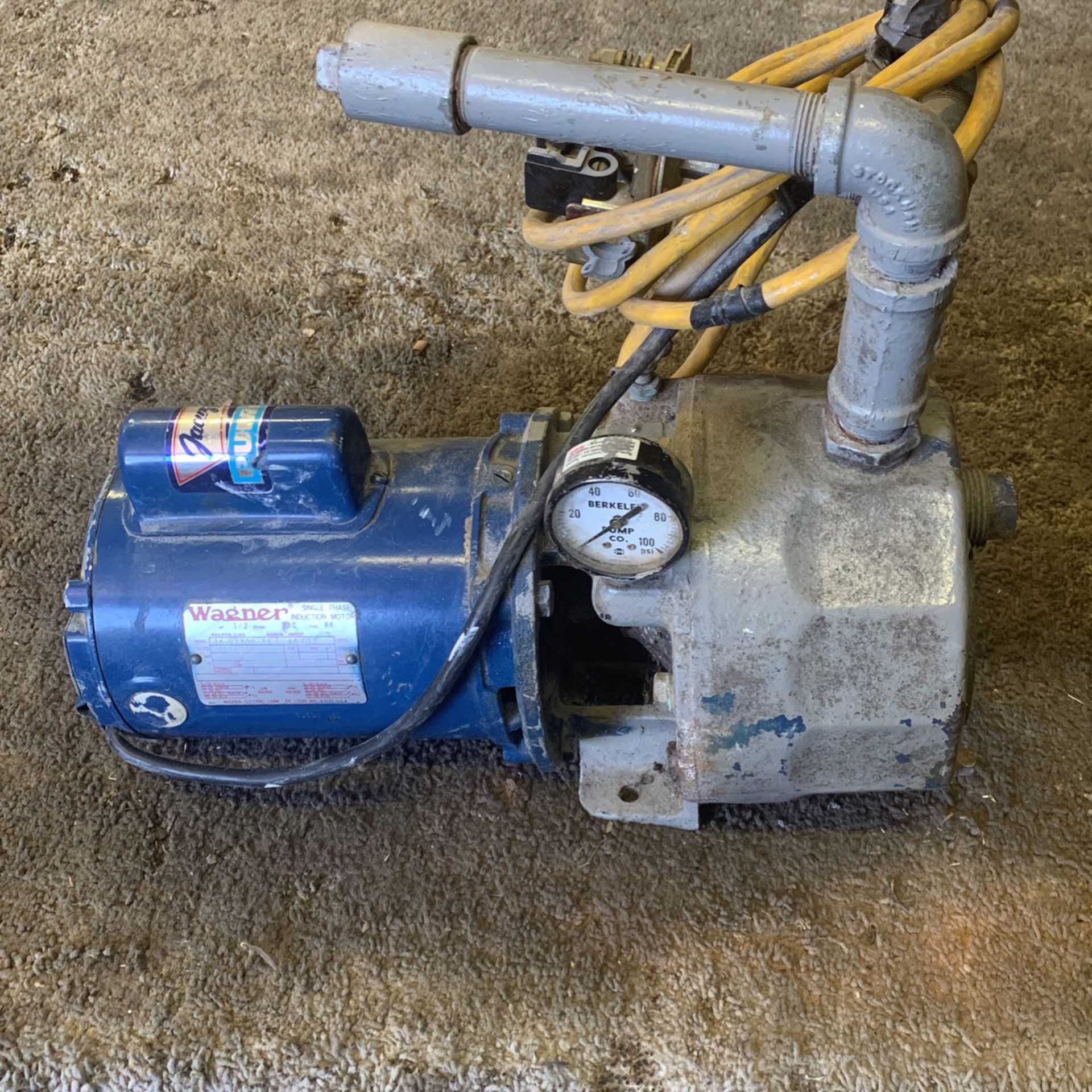 2- Jacuzzi Well Jet Pumps With Foot Valve
