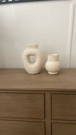 Cream vase set