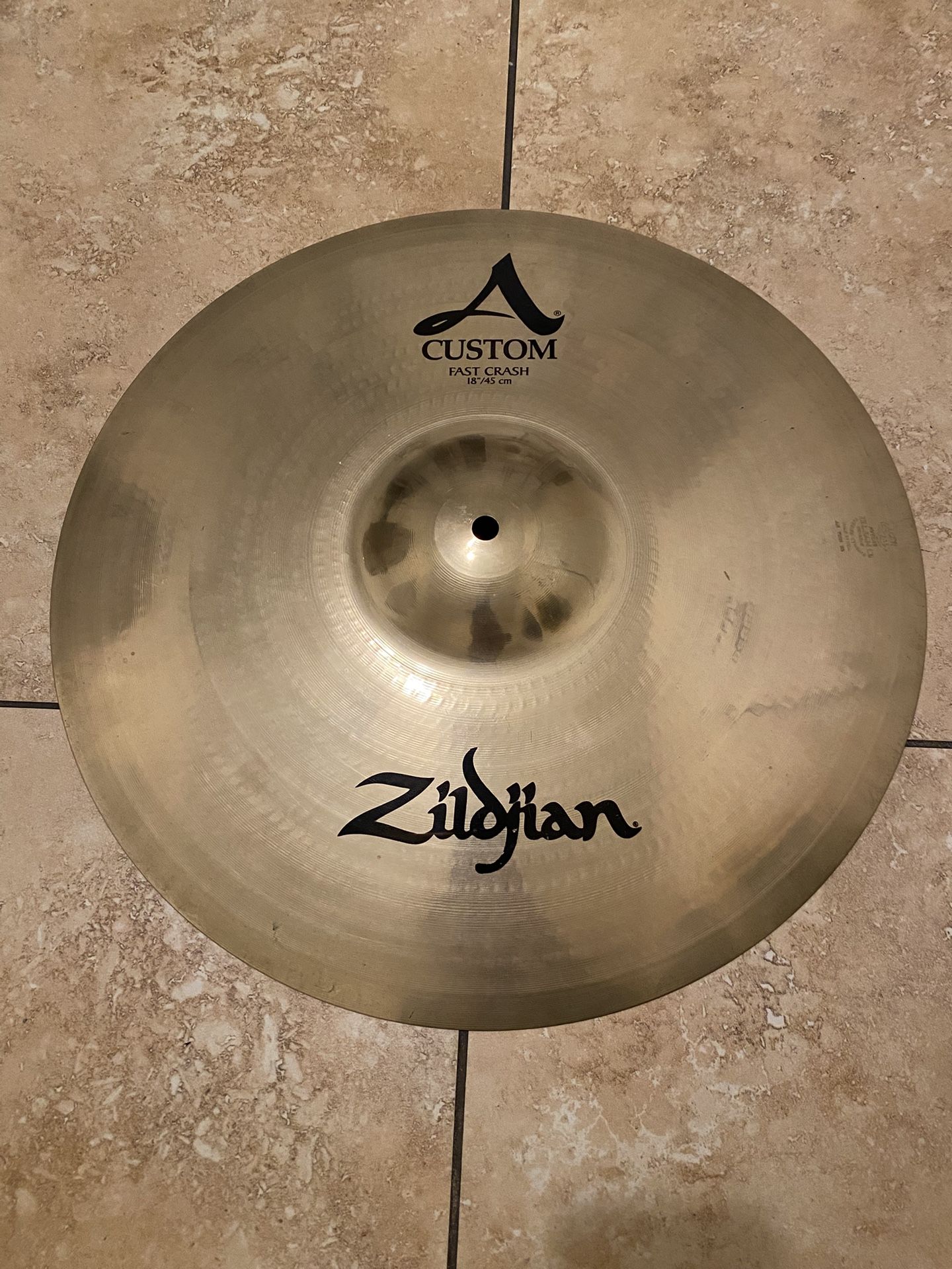 Zildjian Cymbal 18” Custom Fast Crash