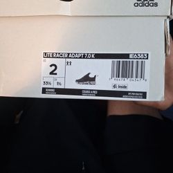 Adidas Boys Size 2 New