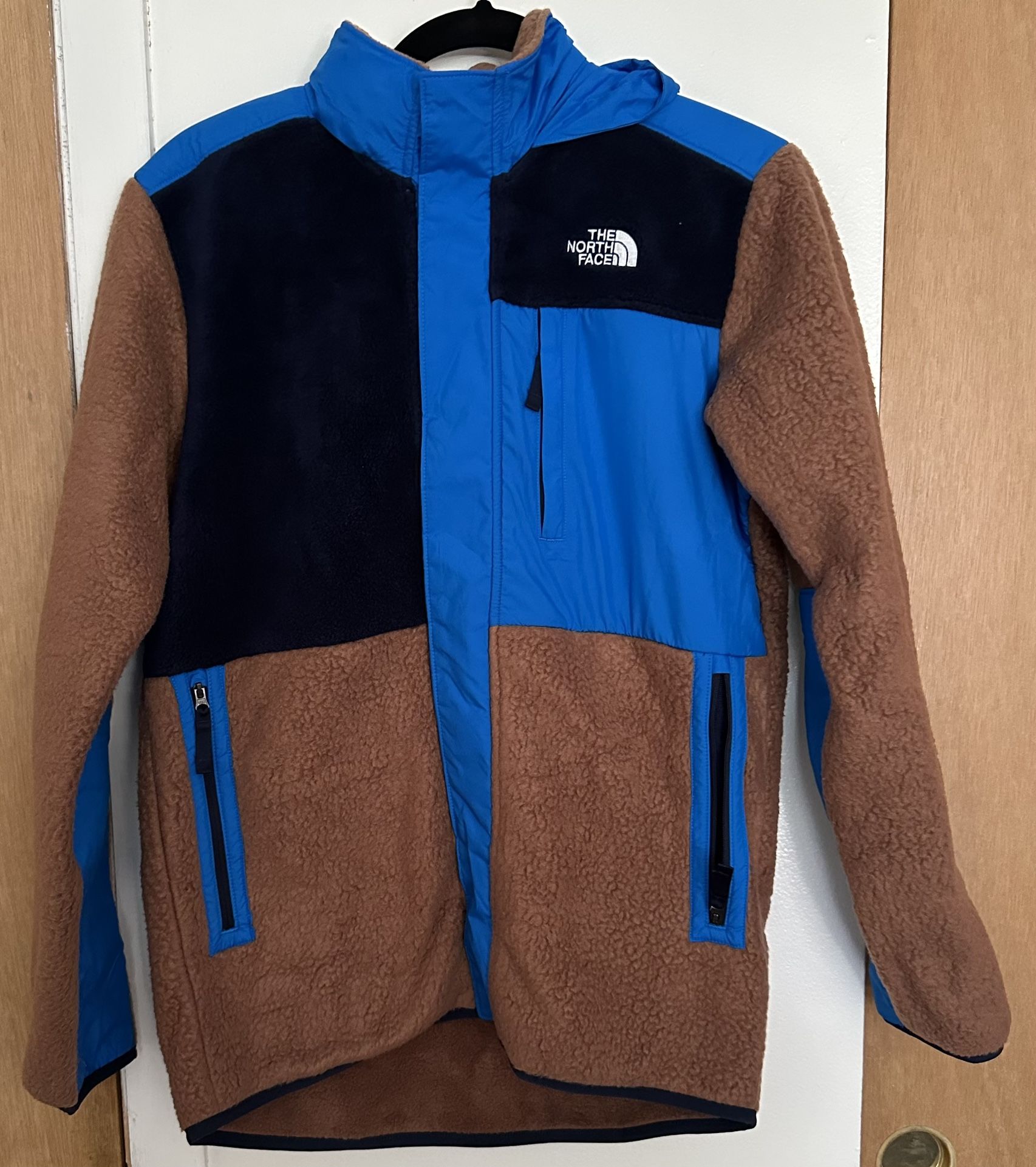 The North Face Kids Jacket Size XL Light Brown/Blue