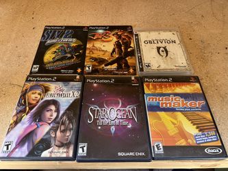 PlayStation Games Final Fantasy Oblivion And More 