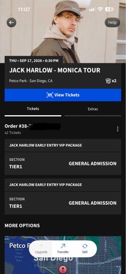 Jack Harlow Monica Tour VIP Tickets