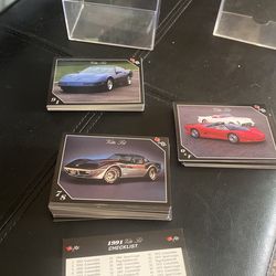 1991 Vette Set Trading Cards 25 For All Set Is Complete 100 Cards 