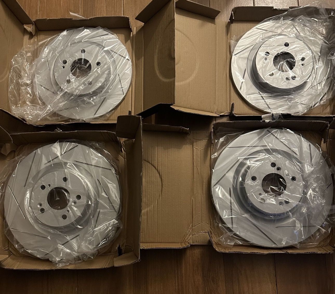 Brand New R1 Concept GEO SLOTTED ROTORS 