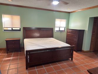 5-Piece Cherry Wood Bedroom Set