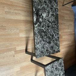 Coffee Table With Side Table