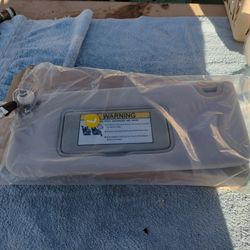 Gray Left Driver Side Sun Visor Compatible with Honda Accord