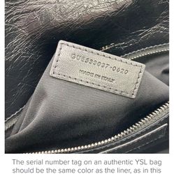 Saint Laurent Medium Size Bag