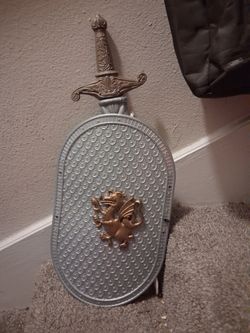 Plastic Medival Sword/Shield Set
