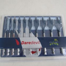 BOSCH Daredevil Spade Bit Set Hex High Carbon Steel Wood Drill Bits 10